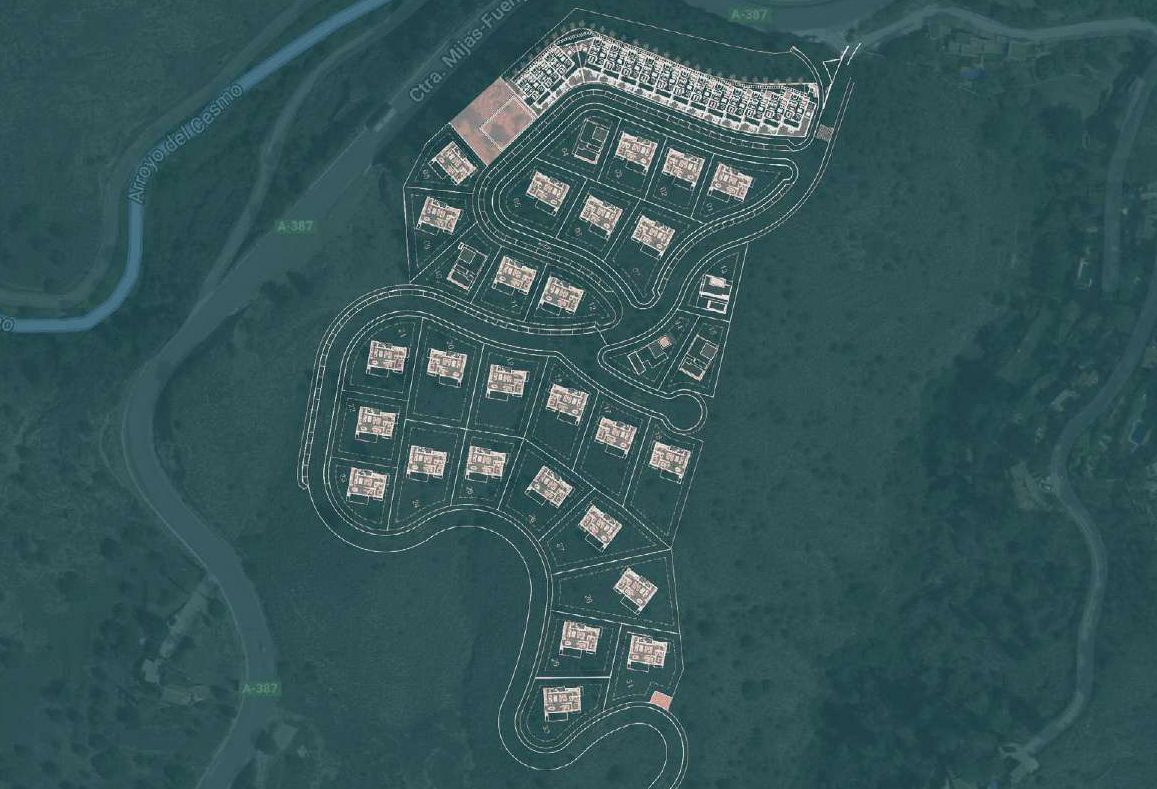 Navigare Villas Land distribution
